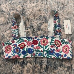Vineyard Vines Floral Bikini Top